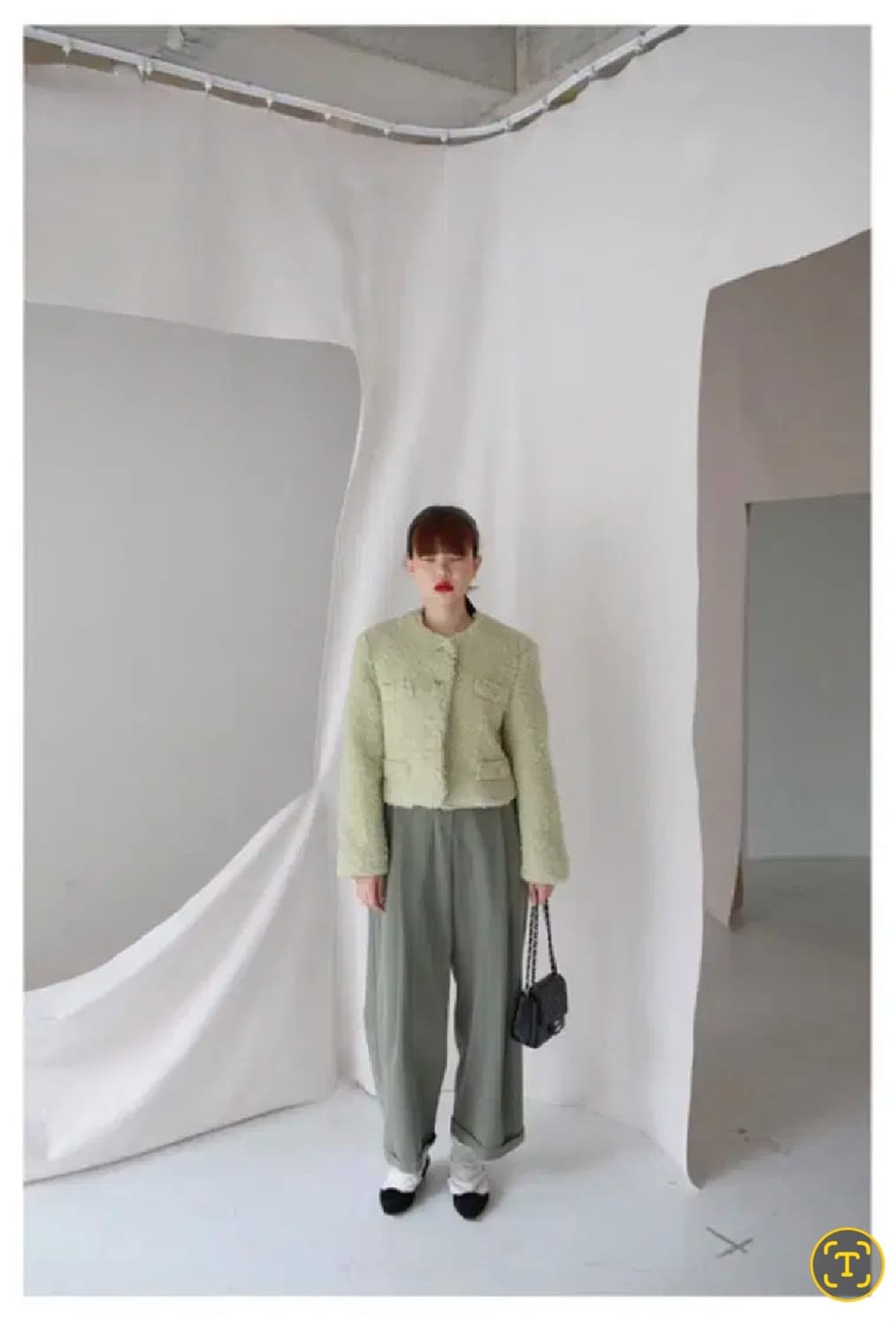 (택포) 노이어덜트 부클자켓 (민트) 상품이미지8