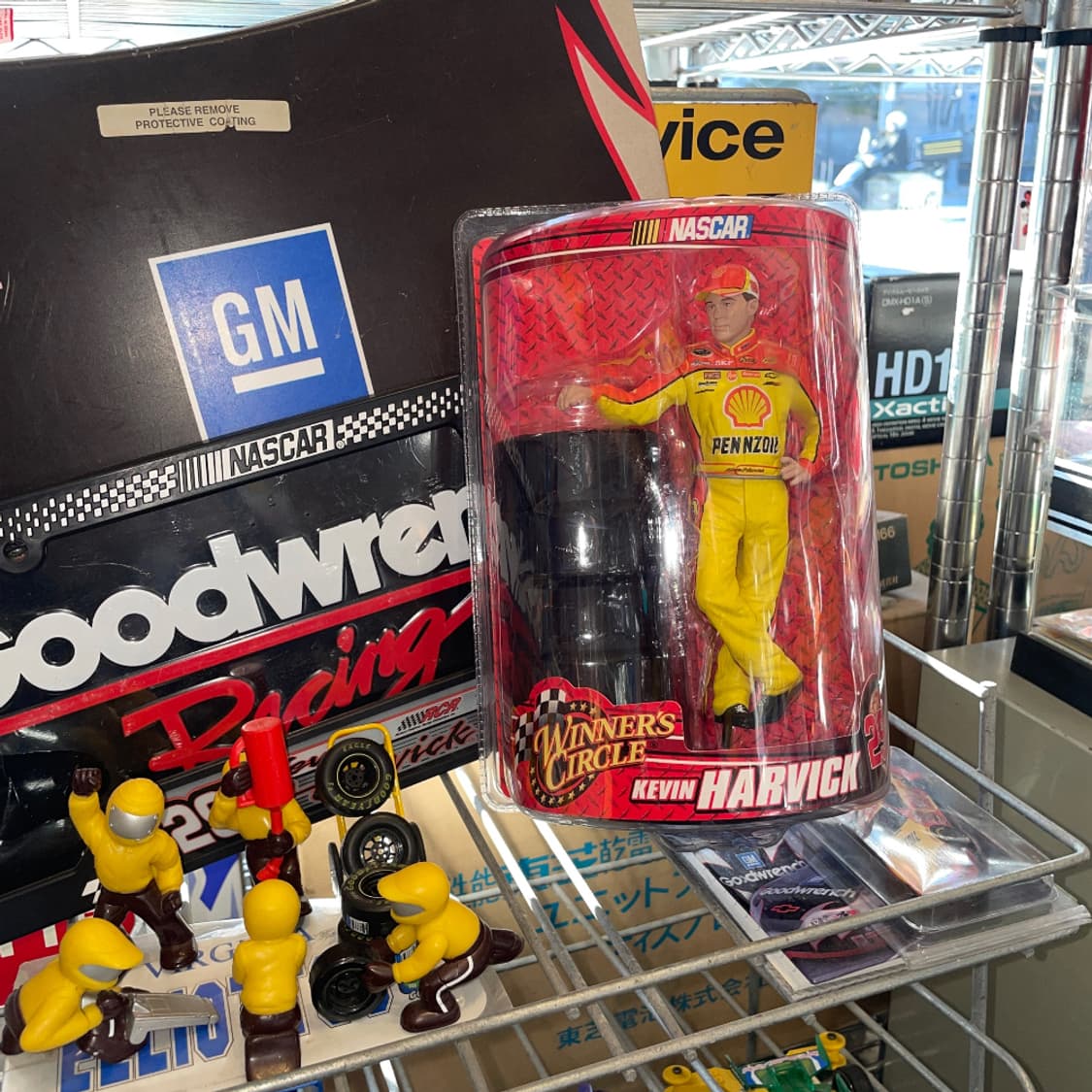 NASCAR KEVIN HARVICK Figure (With Tire) 상품이미지1