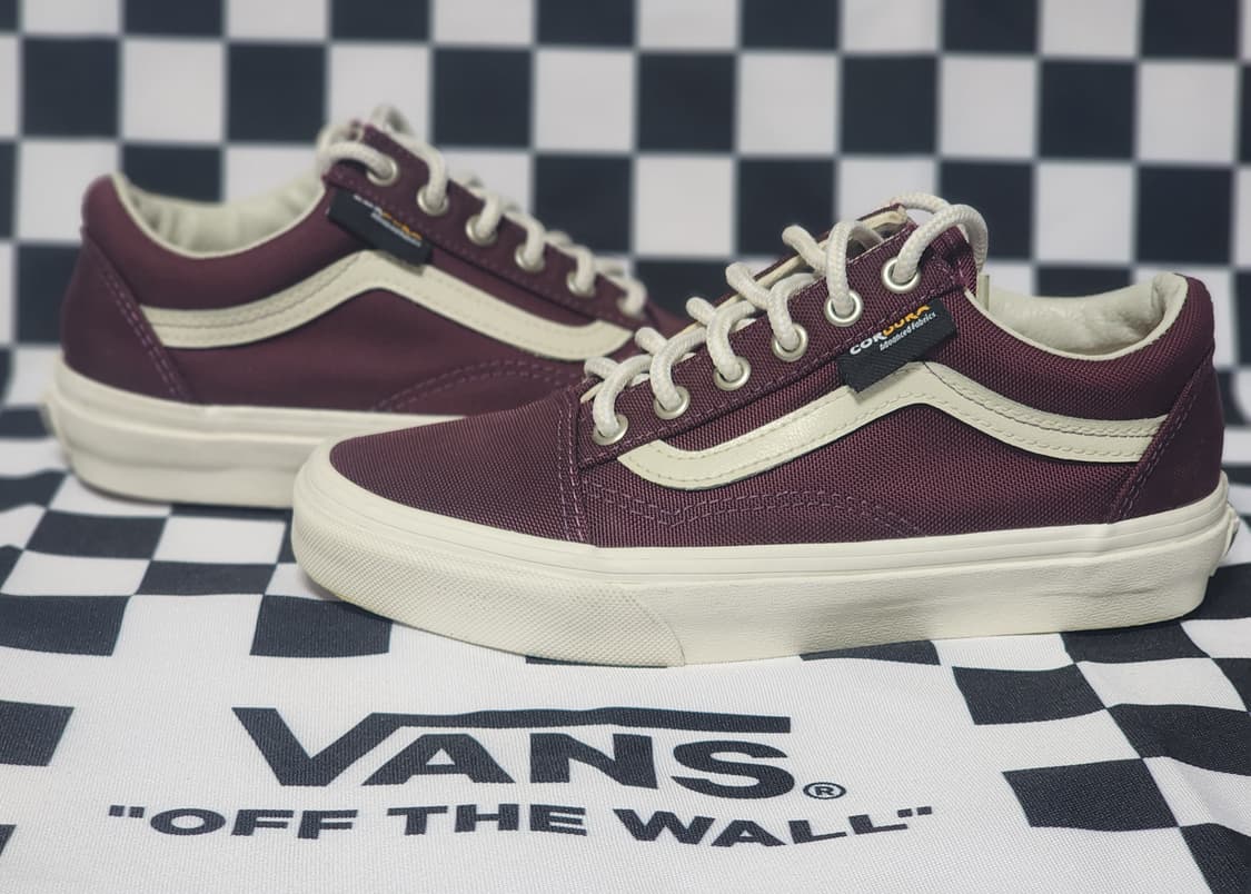 반스 올드스쿨 코듀라 버건디 225 상품이미지1