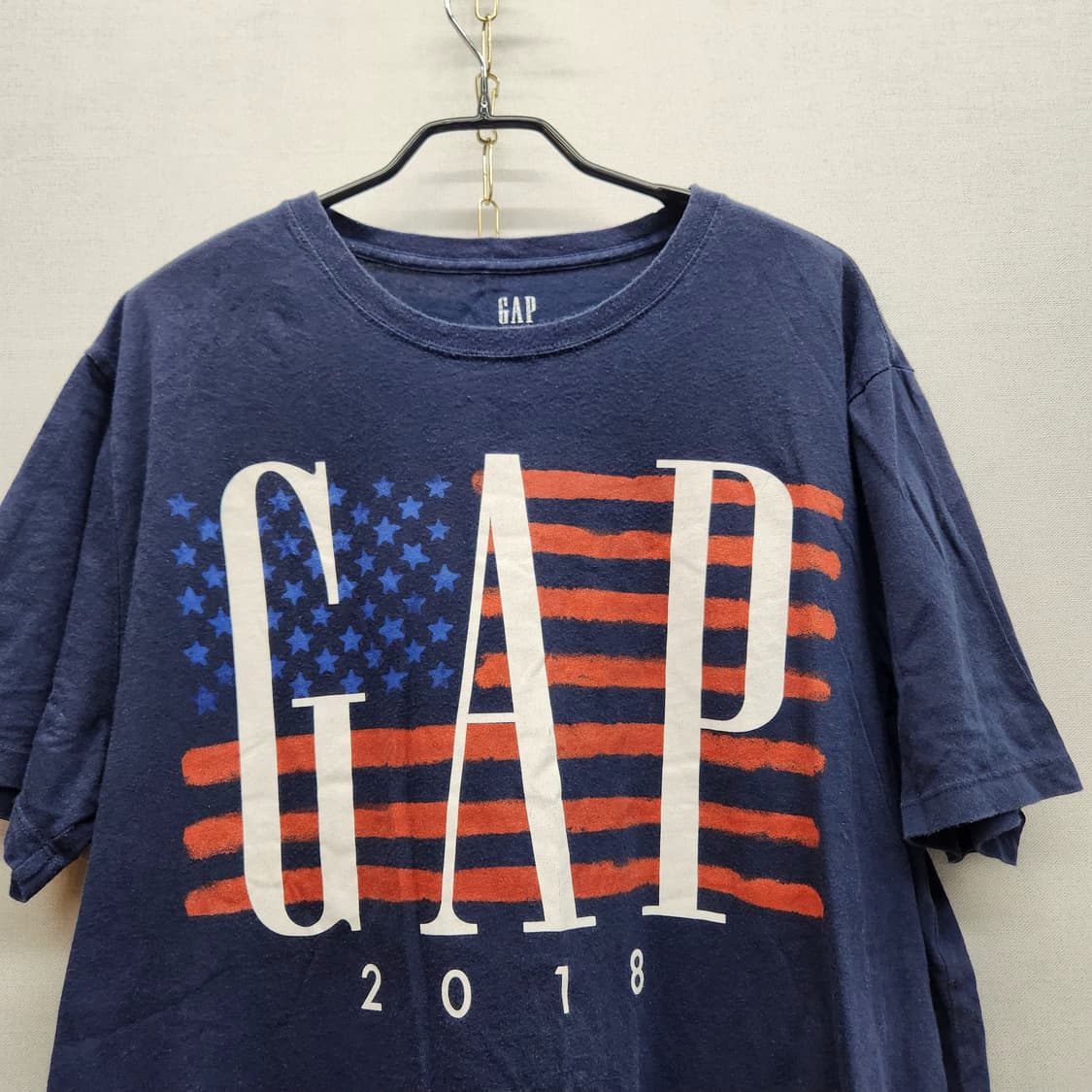 GAP 갭 빅로고 성조기 반팔티 L(XL) 남여공용 상품이미지2