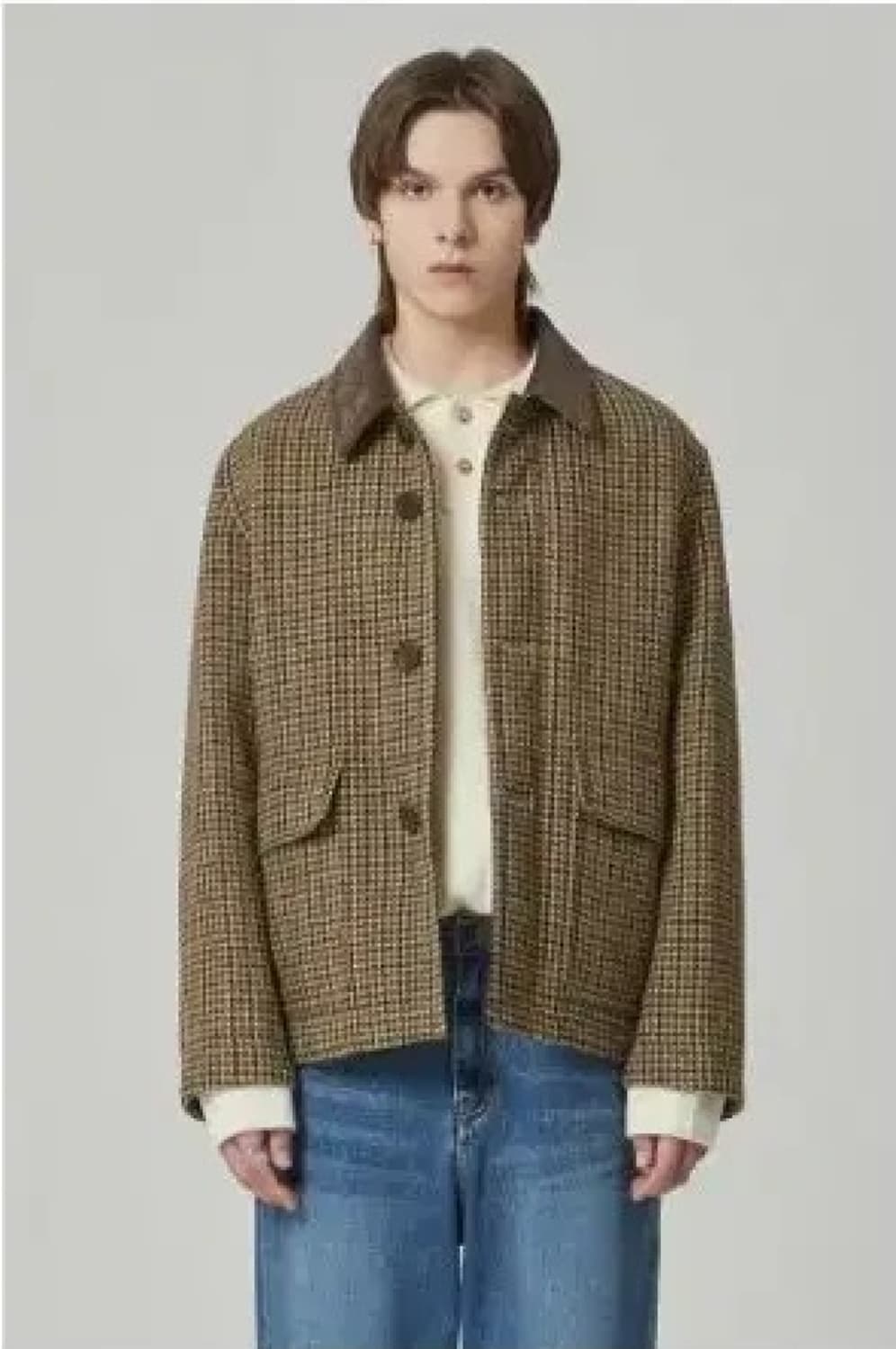 커스텀멜로우 블랙라벨 트위드 워크 자켓 95 상품이미지1