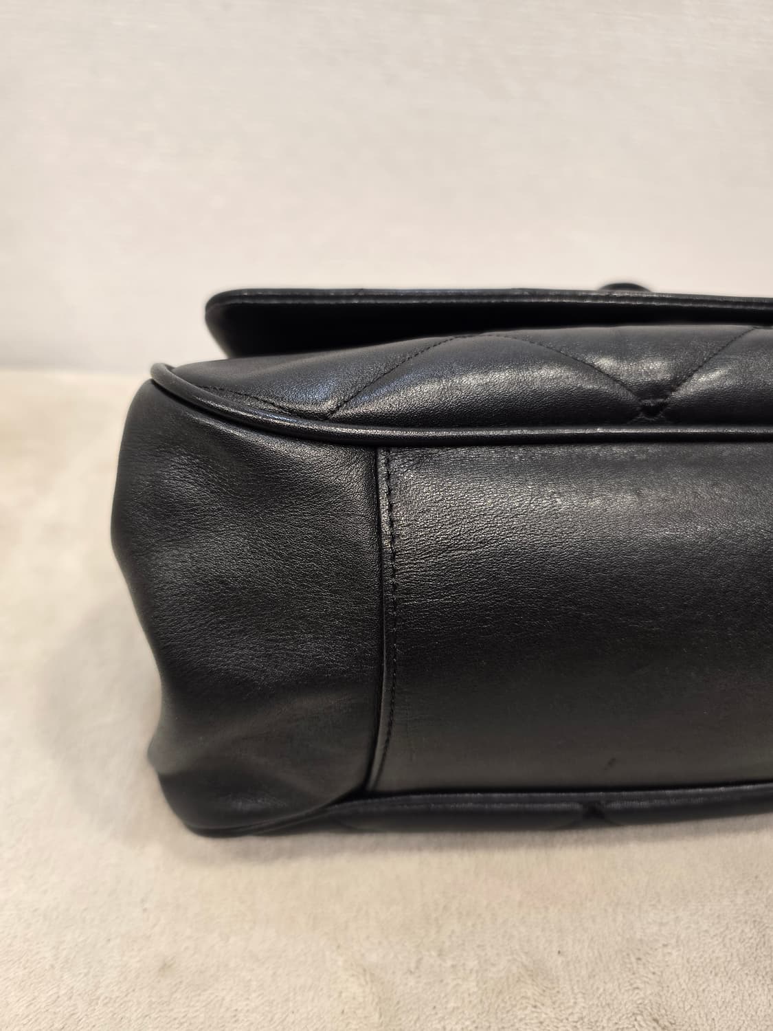 러브캣 블랙 퀼팅 체인 숄더백 가방 상품이미지6