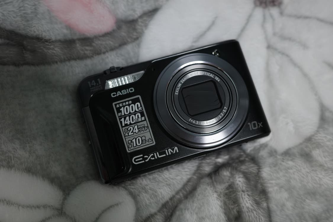 (액정 하자) 카시오 엑슬림 EX-H15 CASIO Exilm 블랙 디카 상품이미지1