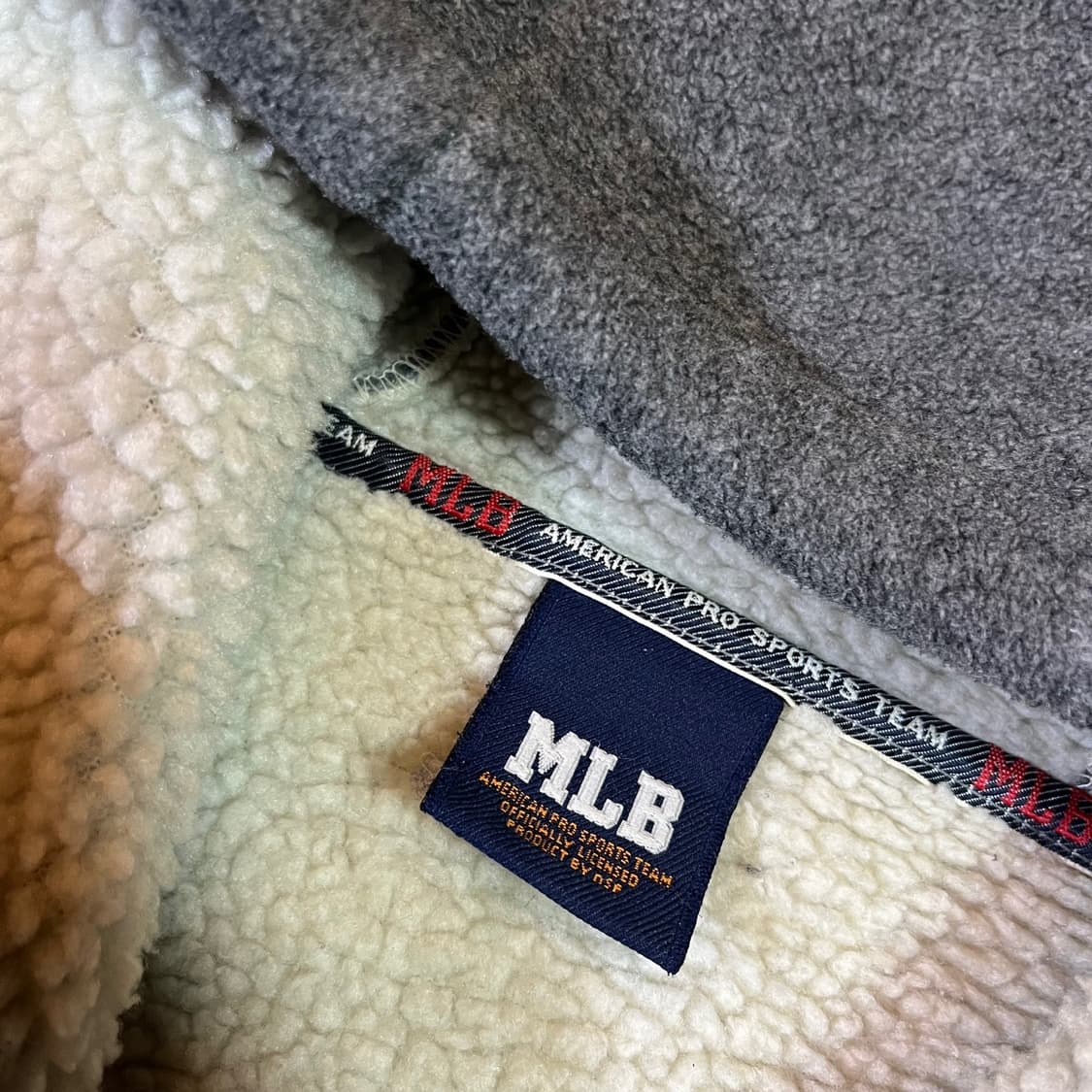 엠엘비 뉴욕양키스 플리스 후드 스타디움 자켓 상품이미지4