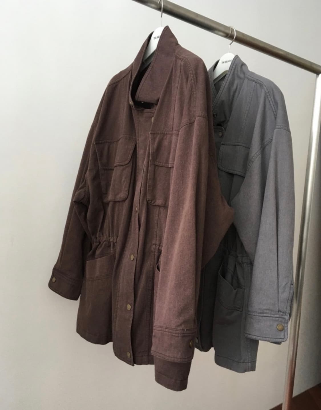 브리드 the breathe 워시드 워크 점퍼 야상 사파리  상품이미지4