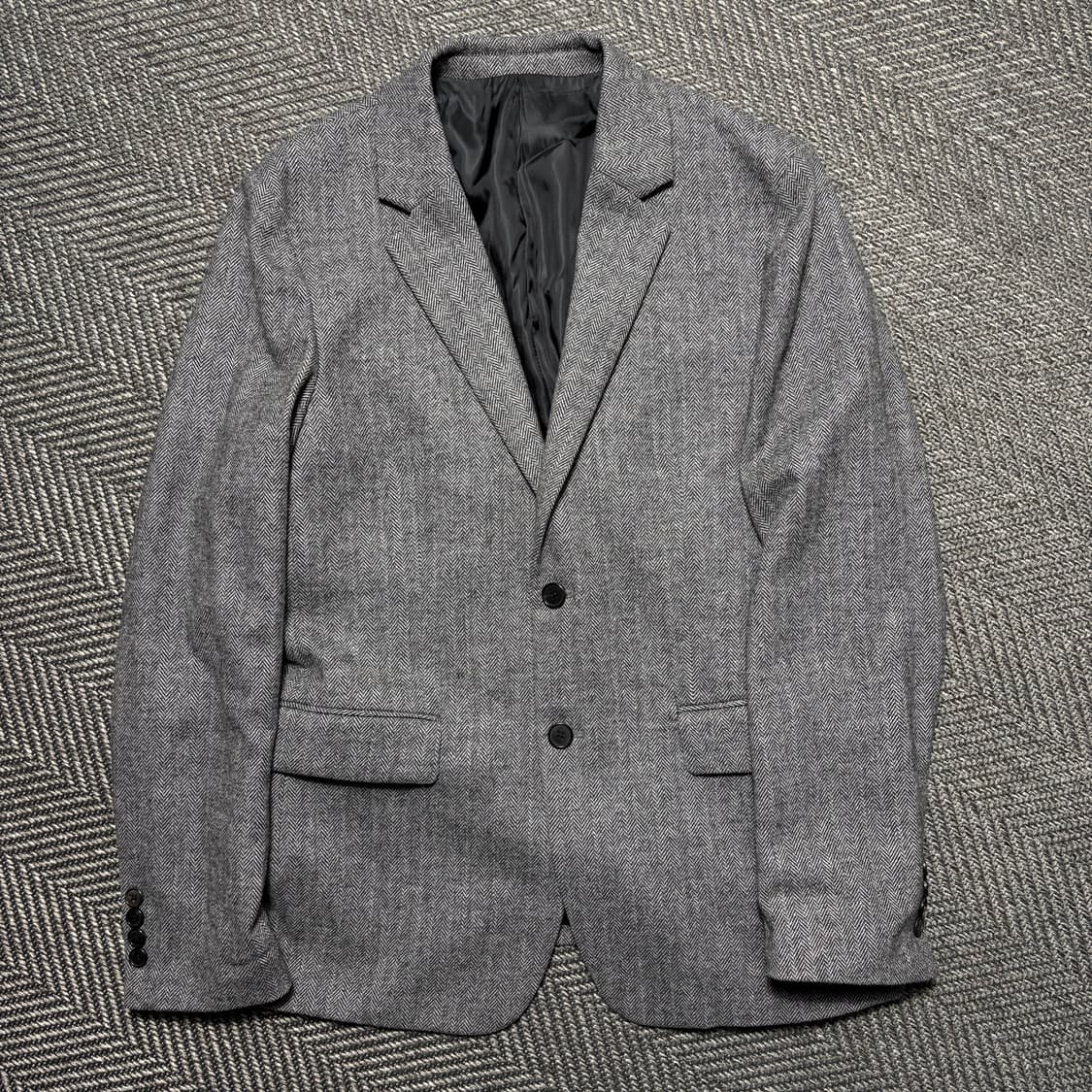 클럽모나코 헤링본 그레이 블레이저(40) 상품이미지1