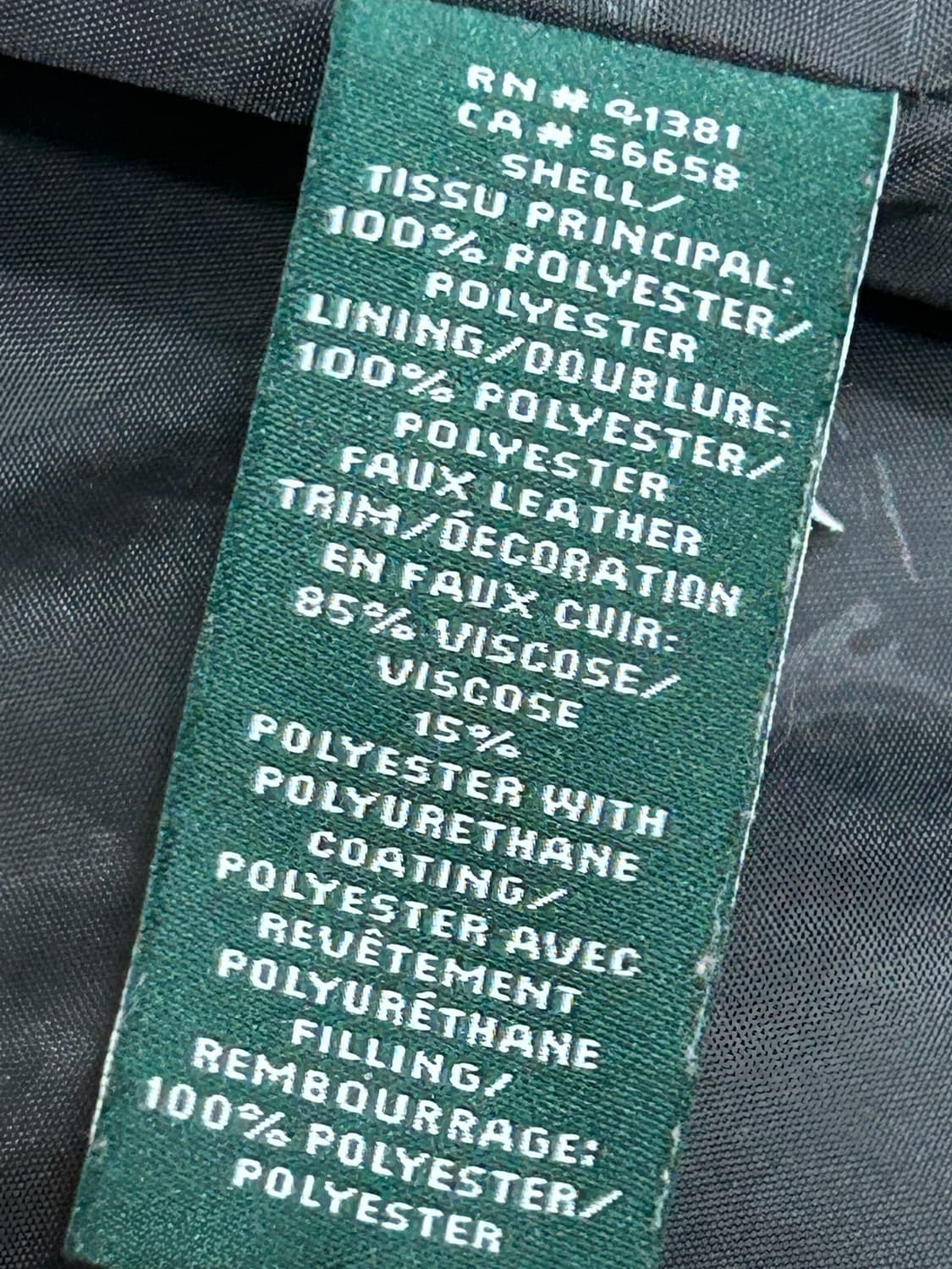 로렌랄프로렌 퀼팅 자켓 블랙 여성 S 상품이미지6