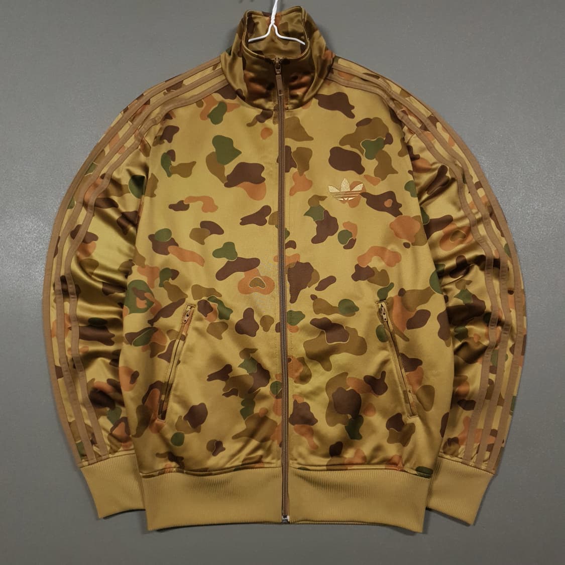 실측 M) 아디다스 유로파 파이어버드 대장급 희귀 카모 트랙탑 져지 자켓 상품이미지1