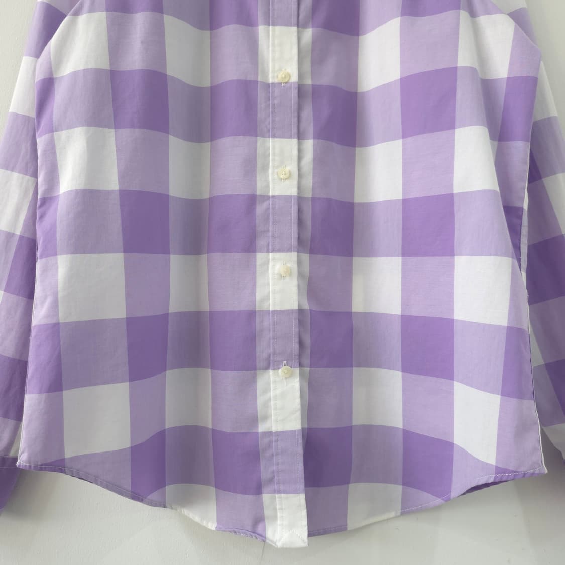 CHAPS 퍼플 코튼 체크 셔츠 상품이미지4