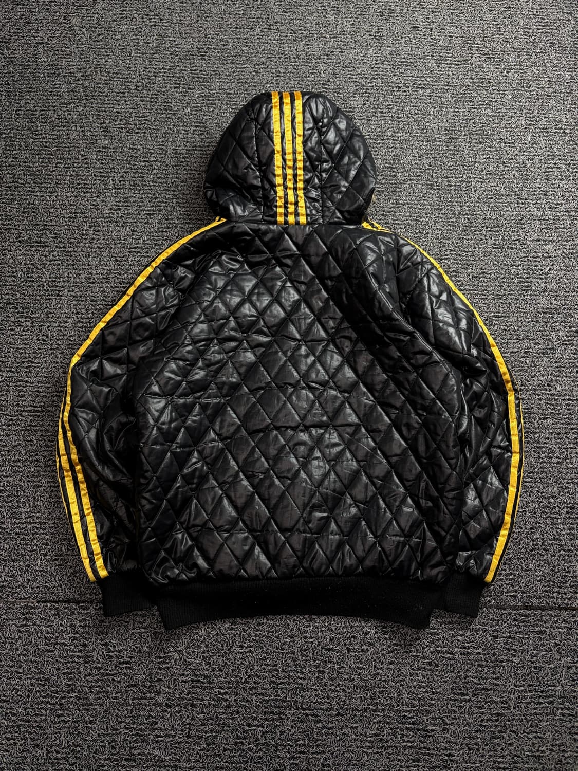 00s 아디다스 y2k 울프조 퀼팅 후드 자켓 1446 상품이미지4