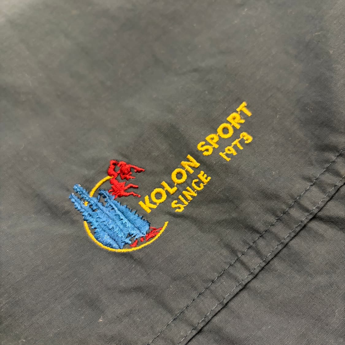 [105] 93s 코오롱스포츠 빈티지 블루종 점퍼 자켓 C190 상품이미지4