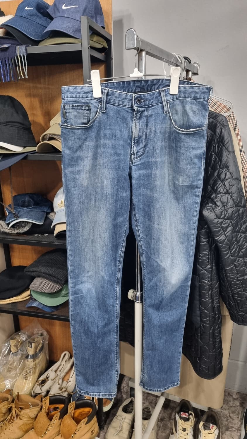 (엠포리오아르마니) 허리 31~32 데님팬츠 컨디션10/7 상품이미지1