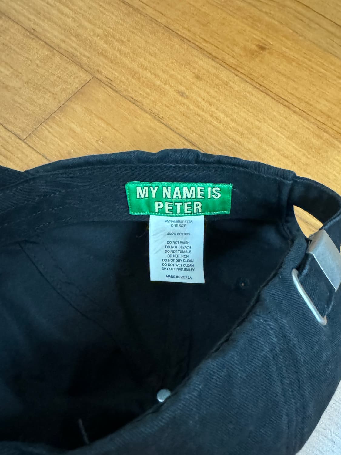 마이네임이즈피터 볼캡 상품이미지3