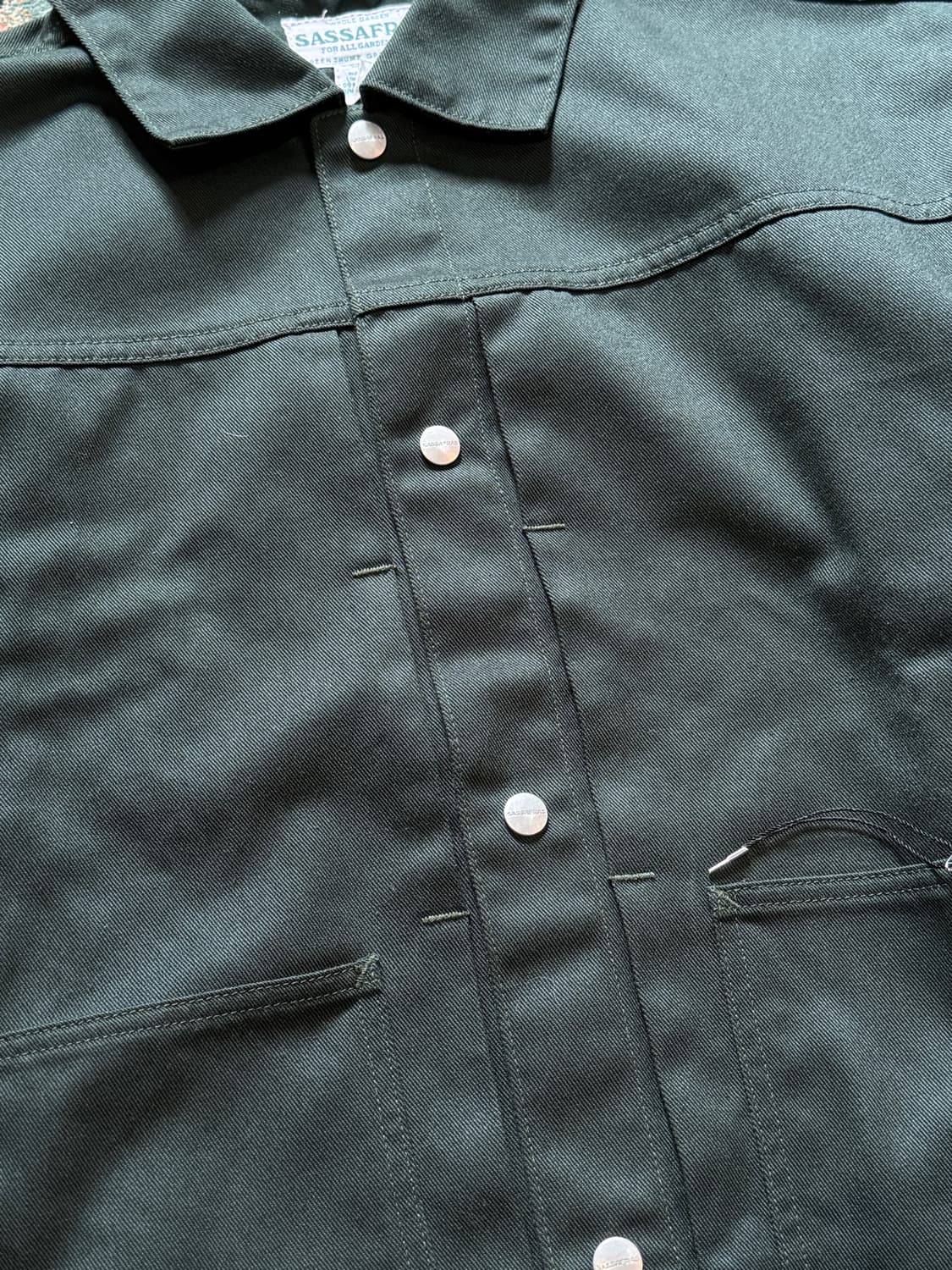 SASSAFRAS 사사프라스 WHOLE GARDEN JACKET Dark 상품이미지9