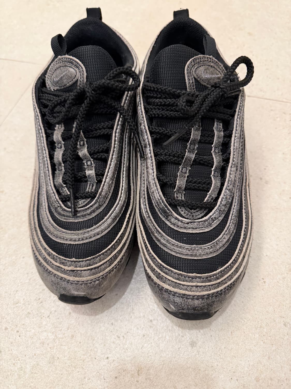 나이키 x 꼼데가르송 에어맥스 97 블랙 상품이미지2