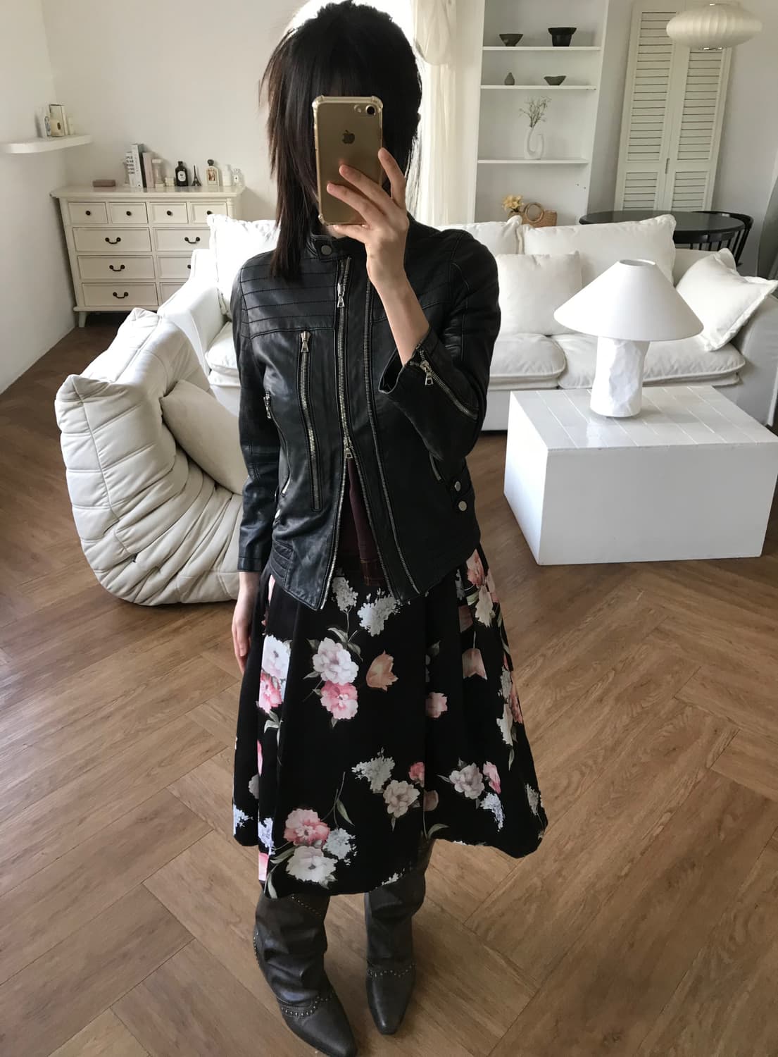 vintage leather jacket 상품이미지2