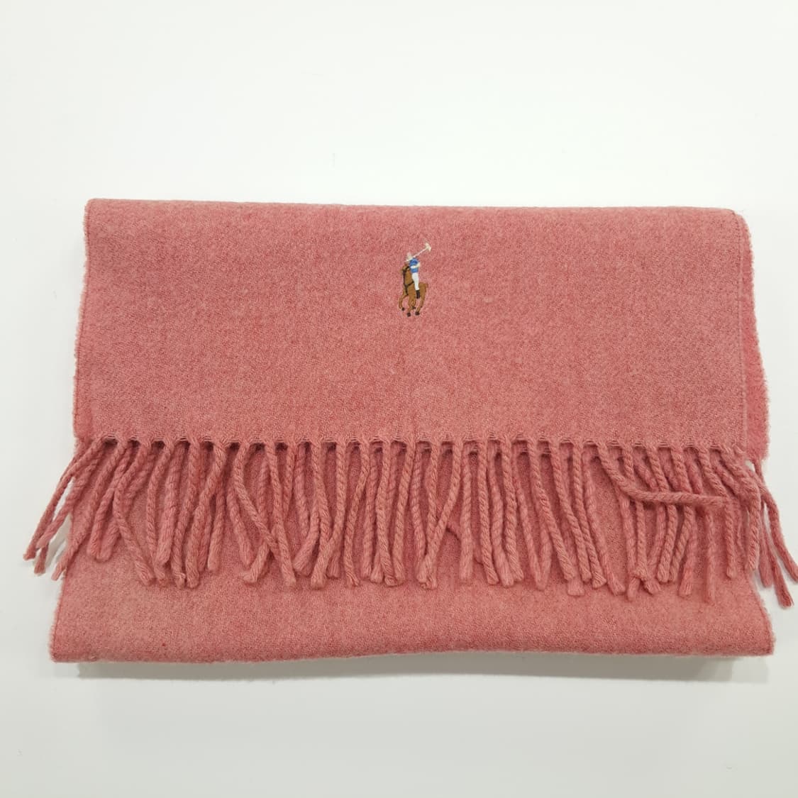 MX209 폴로 랄프로렌 핑크로즈 램스울 목도리 머플러 상품이미지7