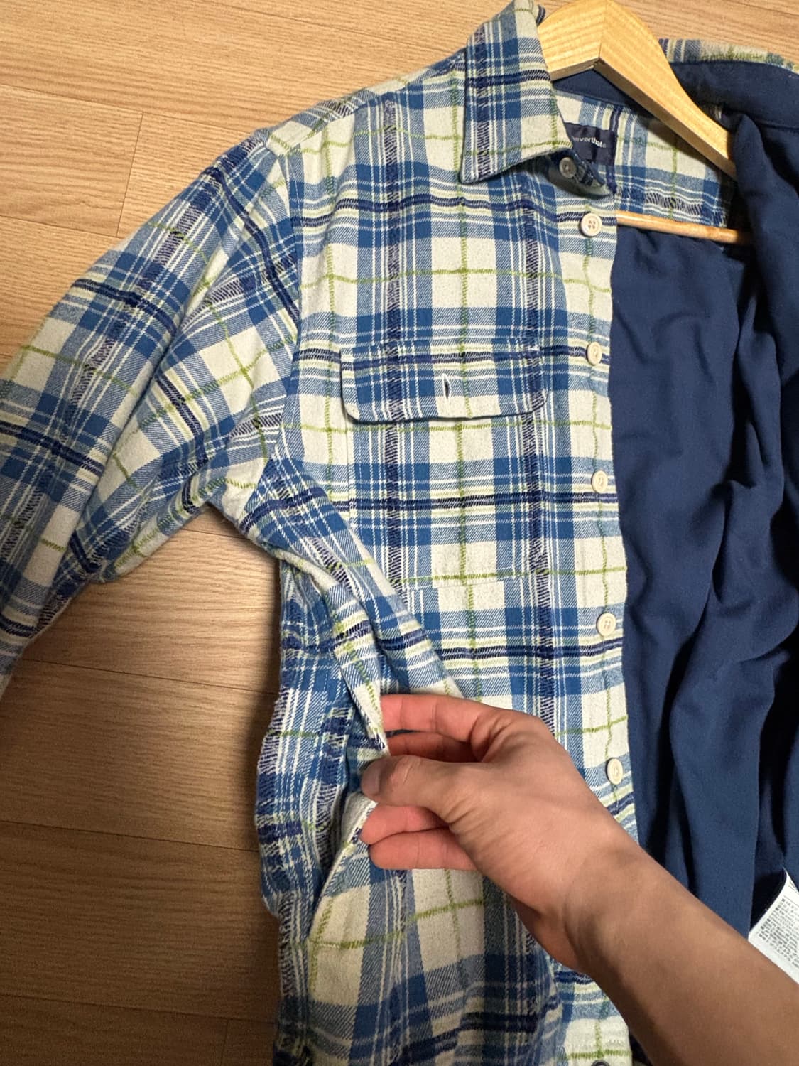 디스이즈네버댓 체크셔츠 상품이미지5