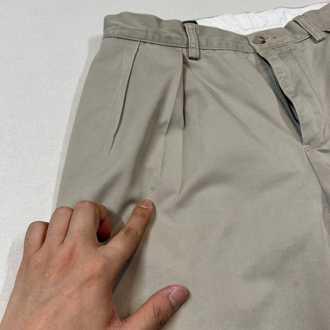 32inch) 폴로 랄프로렌 카키 베이지 2T 클래식 치노팬츠 면바지 상품이미지7