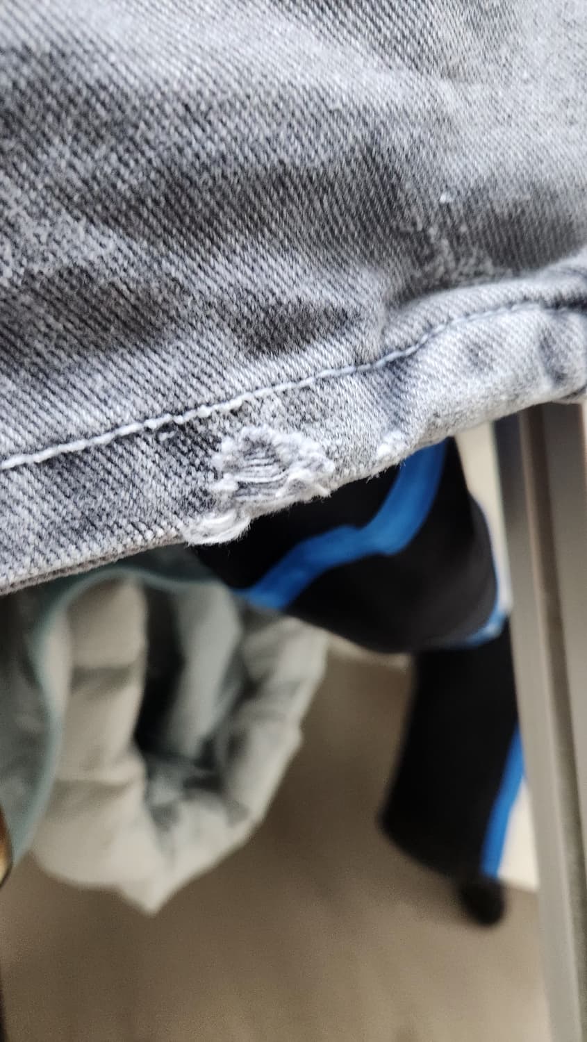 커브라인 디테일 코튼팬츠 상품이미지3