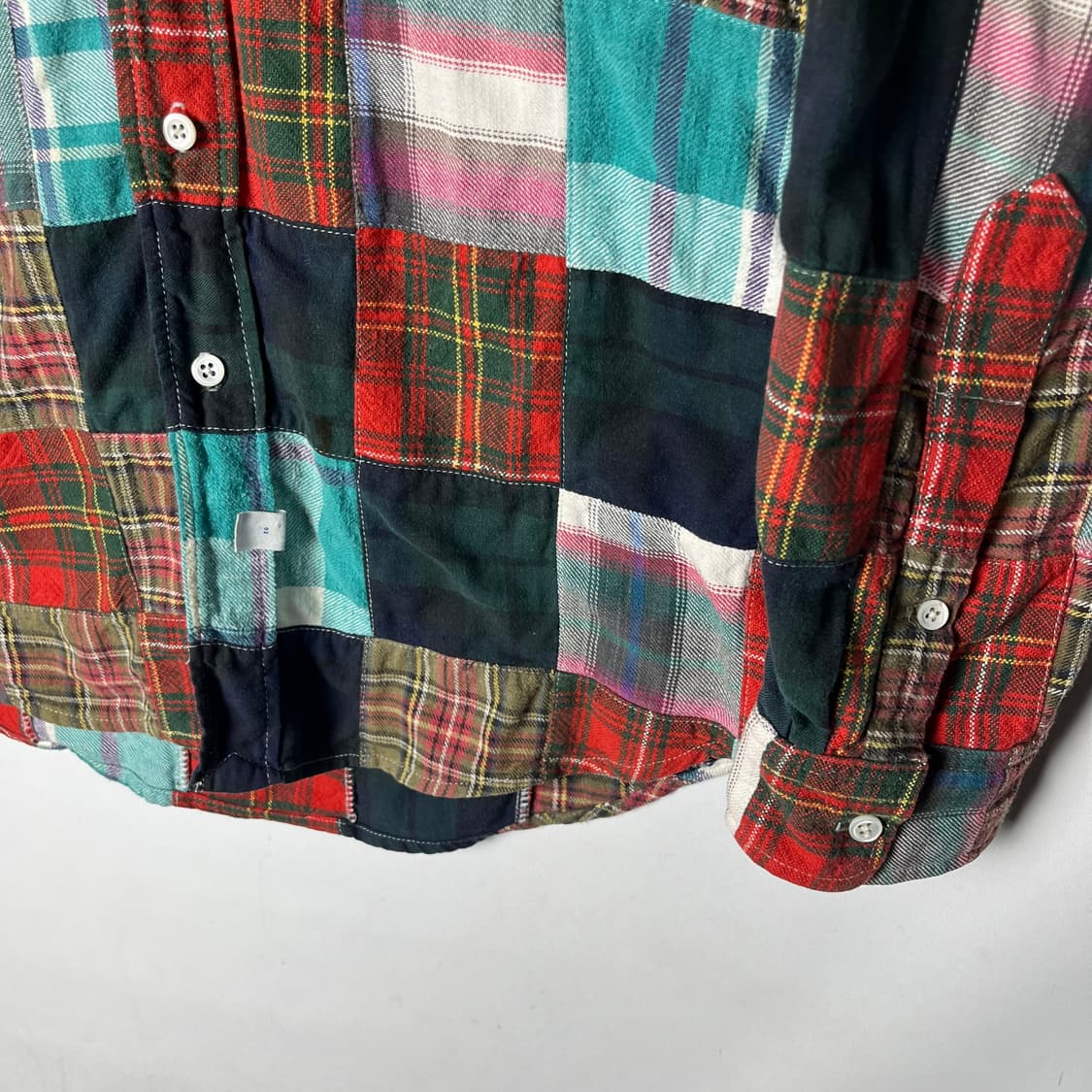 [Polo] 폴로랄프로렌 마드라스 패치워크 셔츠 상품이미지3