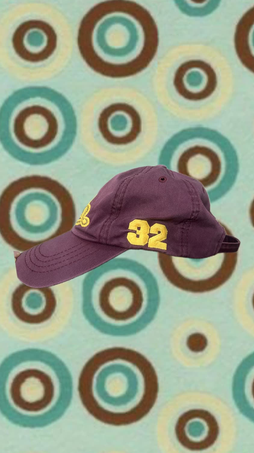 본더치 와인 컬러 빅 로고 캡 상품이미지2