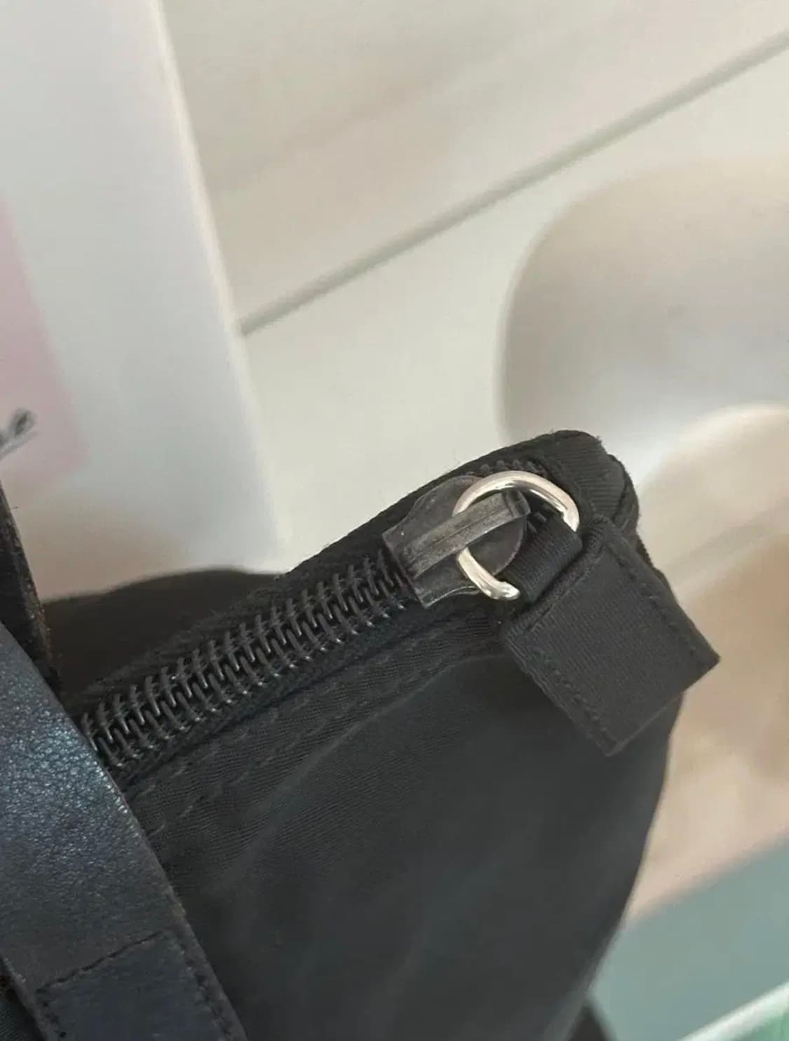 정품 프라다 포코노 나일론 토트백 핸드백 상품이미지4