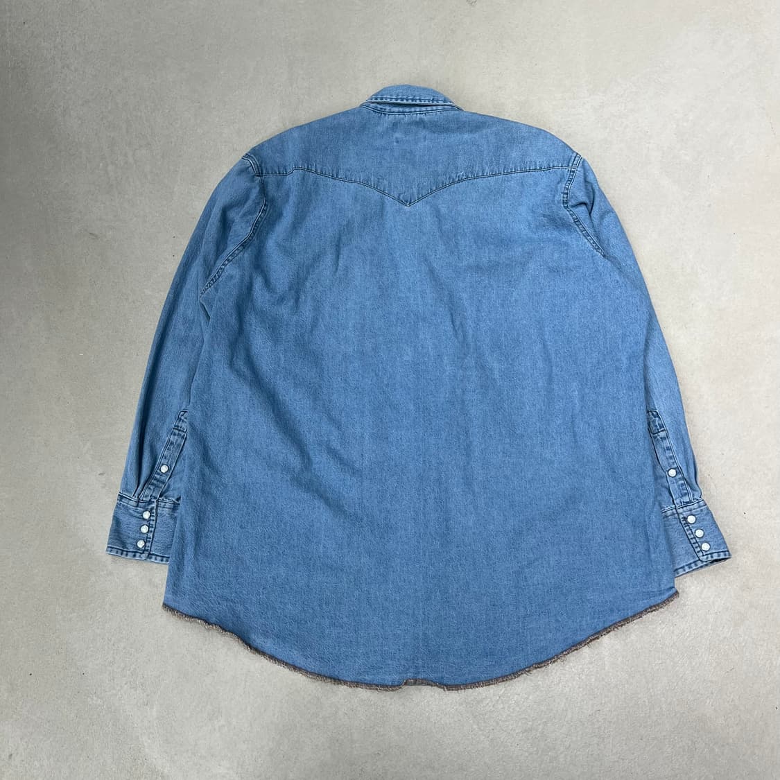 랭글러 워크 데님셔츠 s09114 상품이미지2