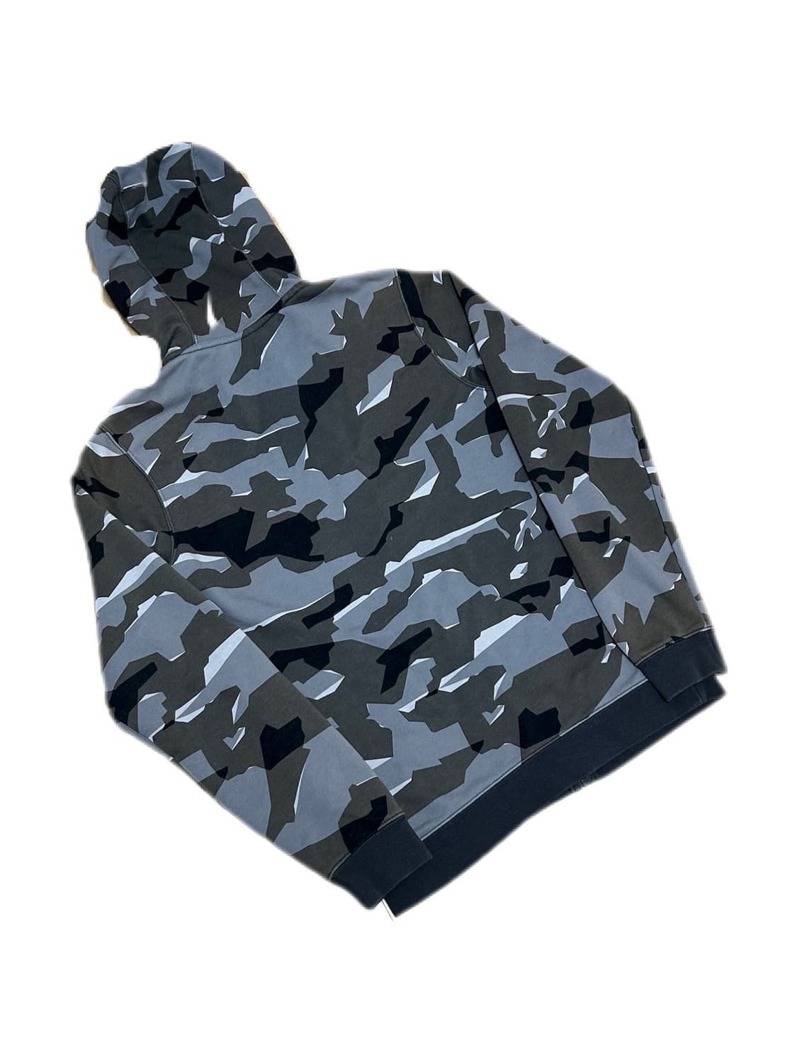 나이키 그레이 브라운 카모 후드집업 상품이미지3