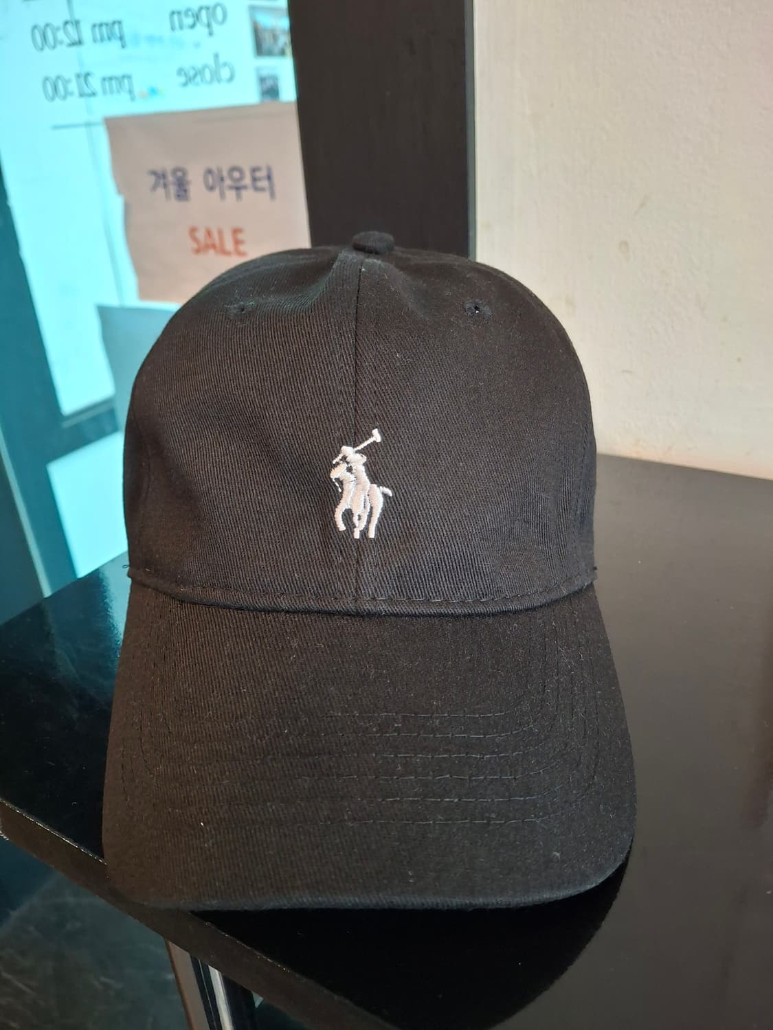 (마지막특가) 폴로 볼캡 블랙 새상품 상품이미지1