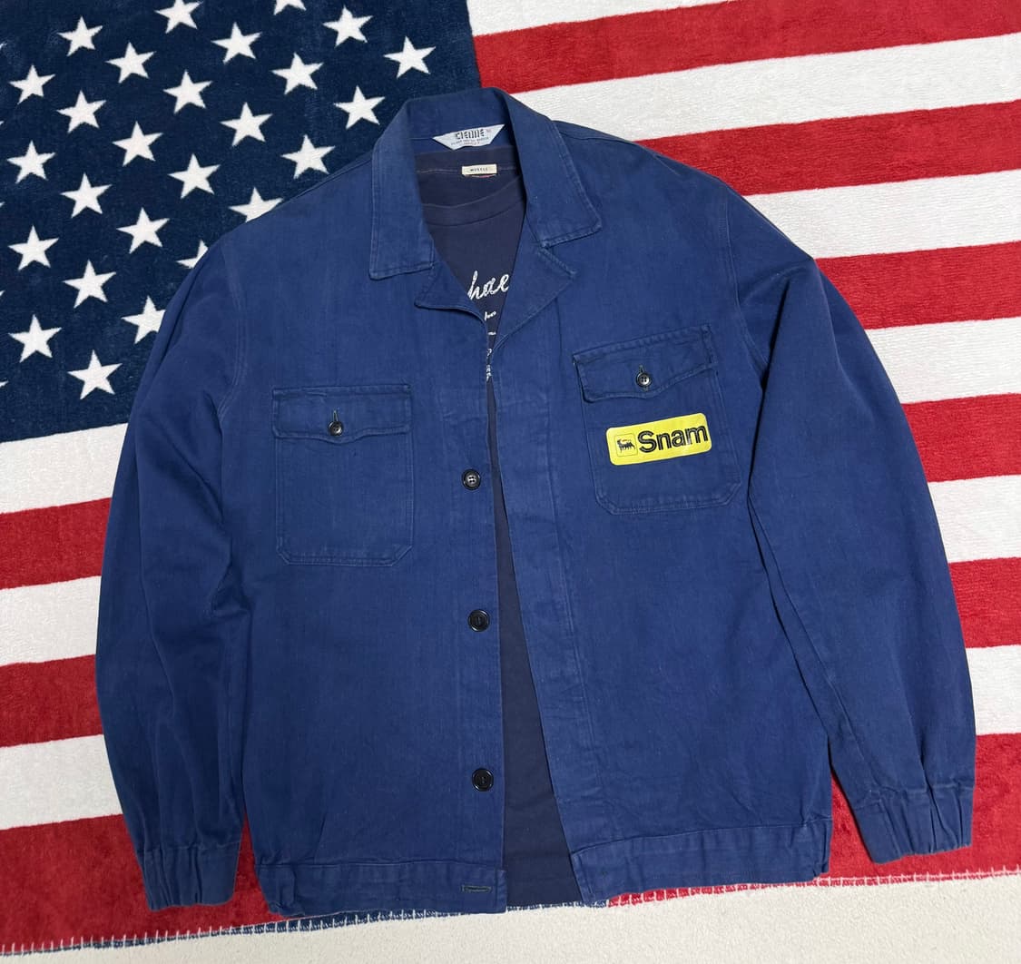 프렌치 워크자켓 vintage French work jacket 워크웨어 상품이미지5