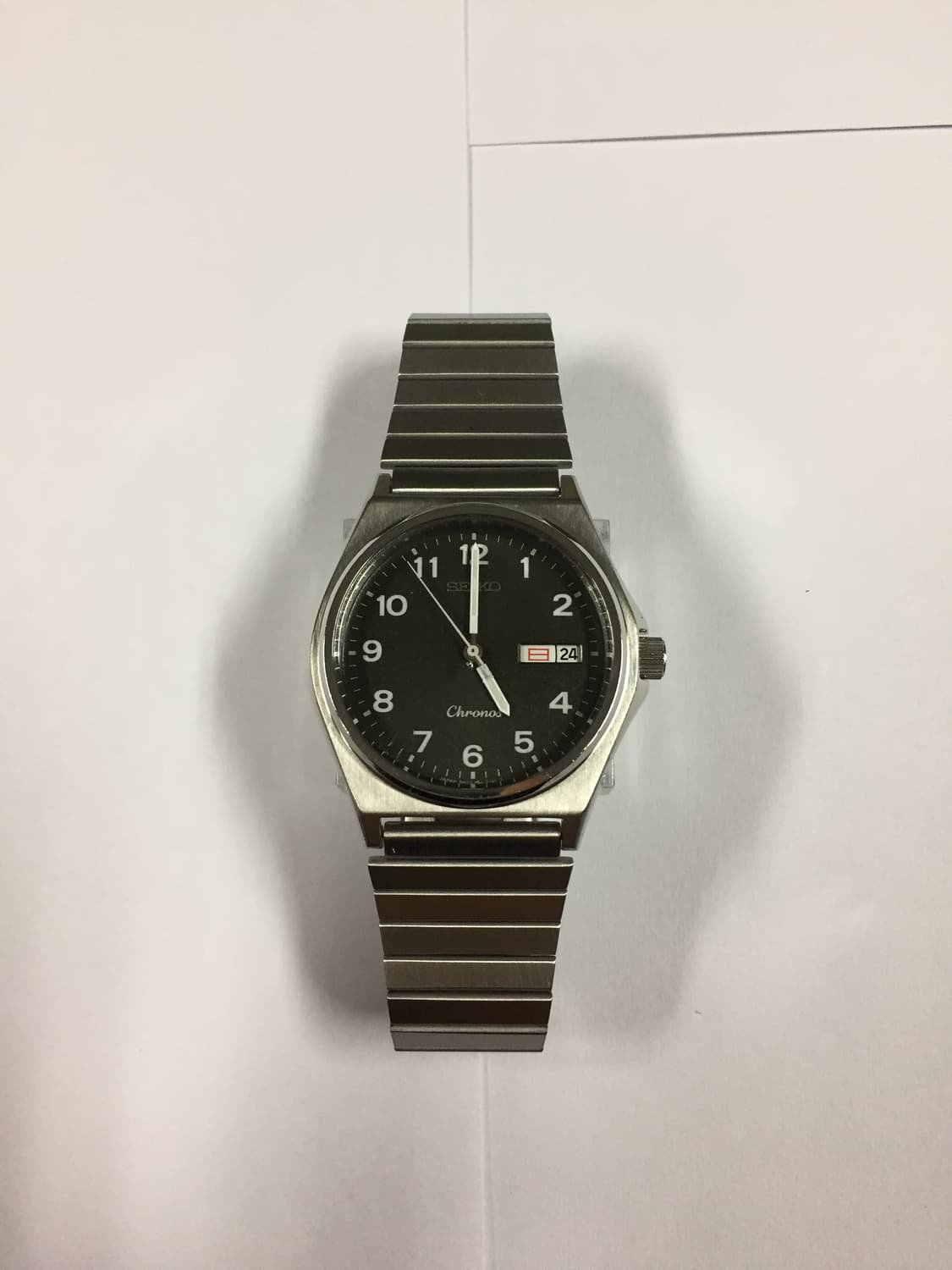80s seiko chronos arabic quatz day-date 상품이미지2