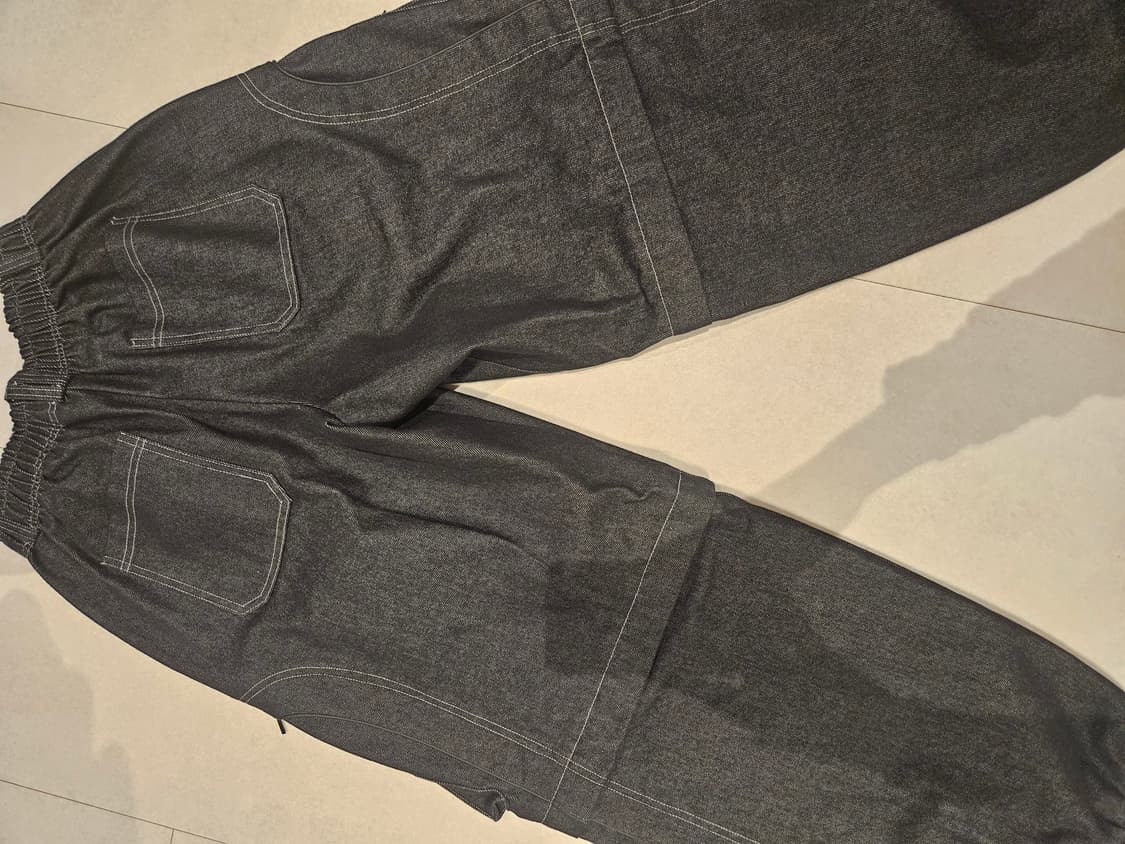 pog service x rssc 카고데님팬츠 1사이즈 상품이미지5