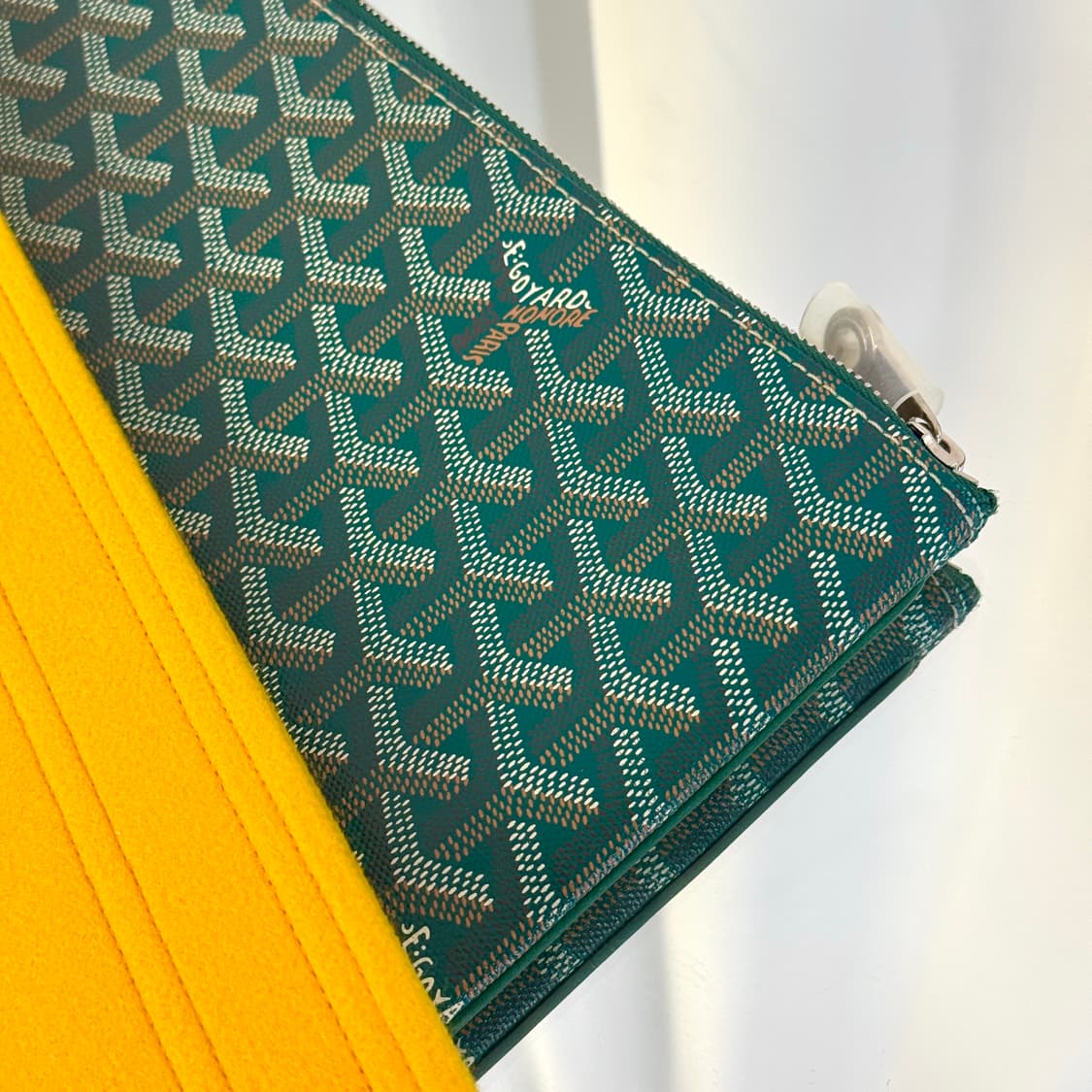 [정품] 고야드 mgm 그린 세나 클러치  상품이미지5