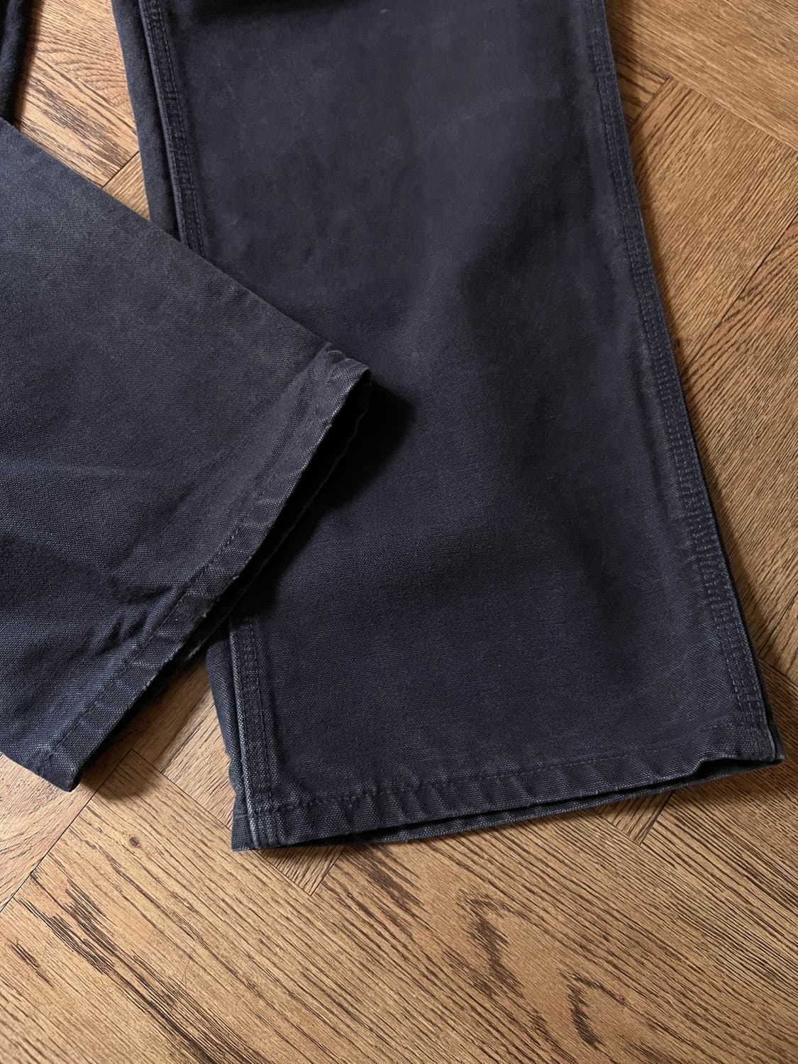 [34]칼하트 USA 빈티지 페인팅 미드나잇네이비 싱글니 카펜터 워크팬츠 상품이미지5