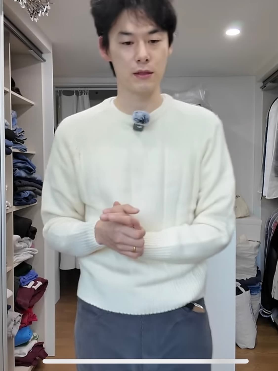 포니테일 보이프렌드 스웨터 상품이미지5