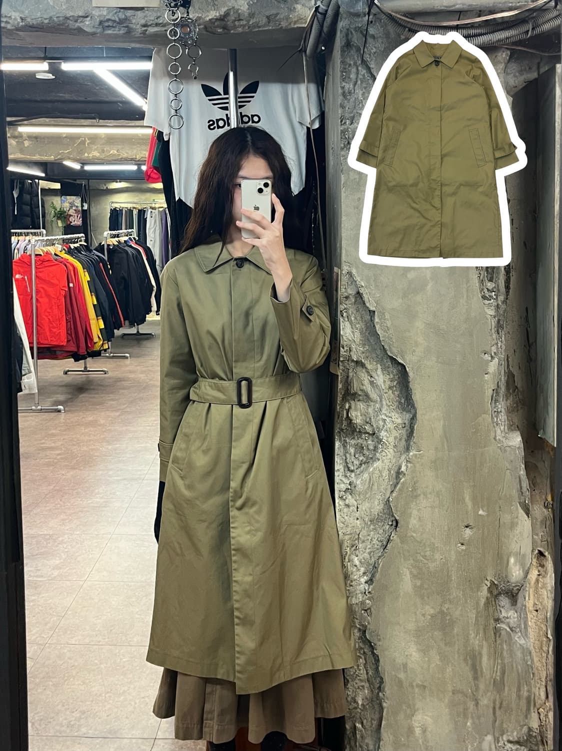 베라왕 트렌치 롱코트 55 #csz2086 상품이미지1