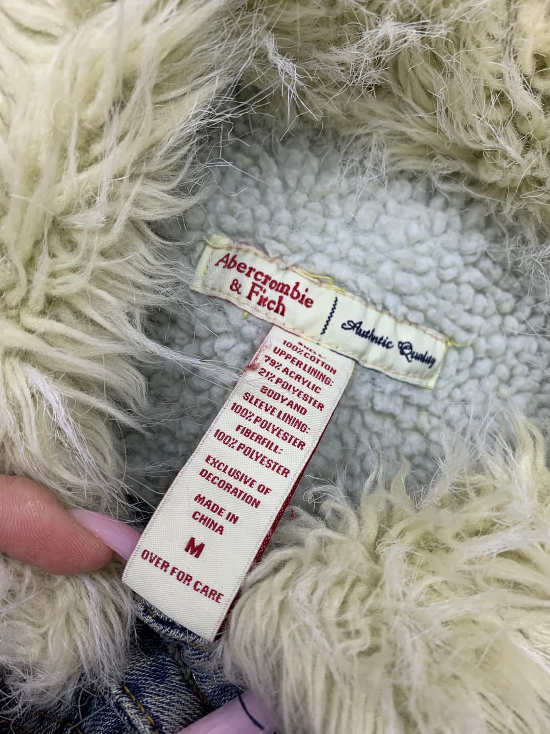 아베크롬비 데님 쉐르파 #477 상품이미지6