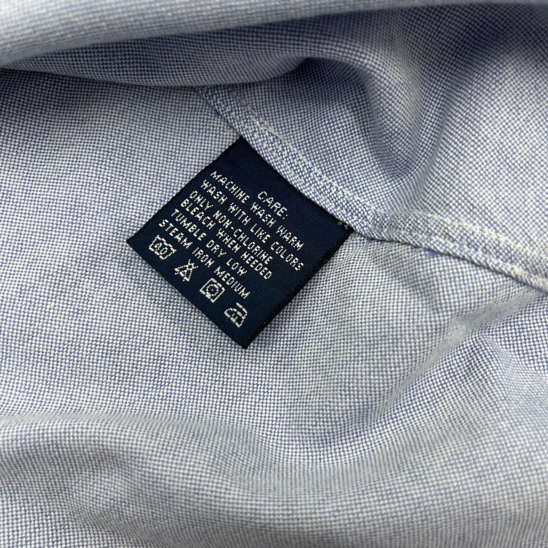 폴로 랄프로렌 슬림핏 옥스포드 소라 셔츠 4 상품이미지6