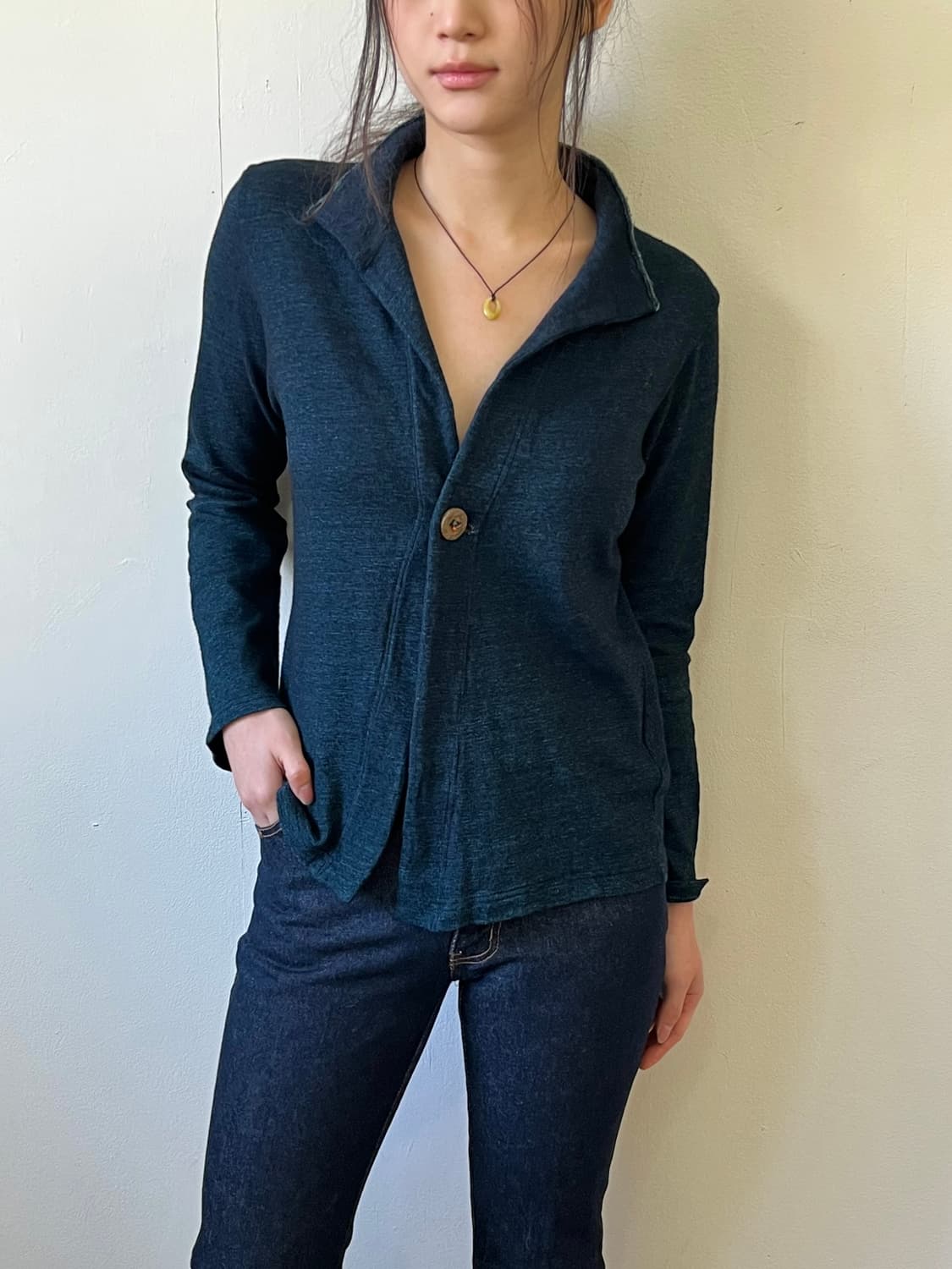 Pal'lasPalace 원버튼 가디건 상품이미지4