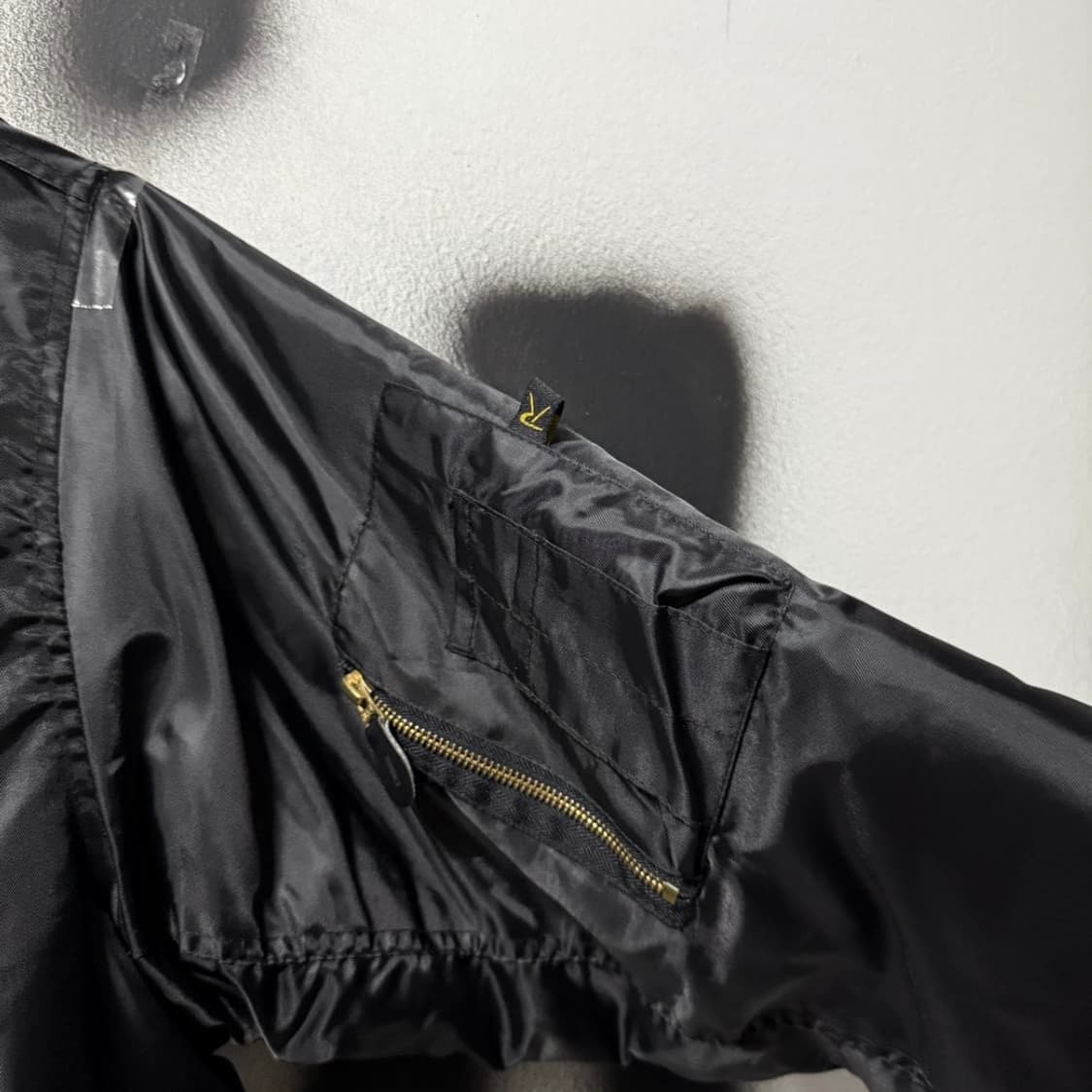 로스코 리버시블 Ma-1 플라이트 봄버 자켓 블랙 상품이미지3