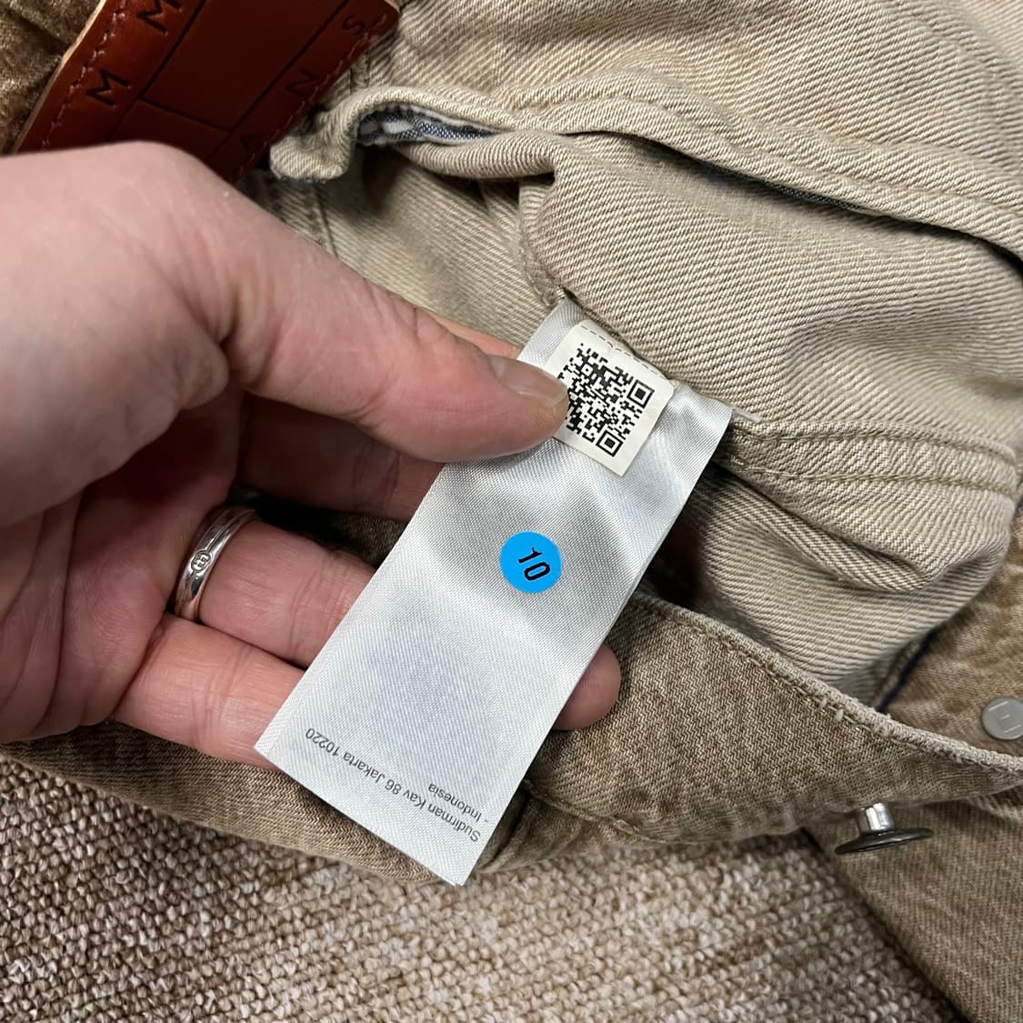 타미힐피거 데님자켓 상품이미지5