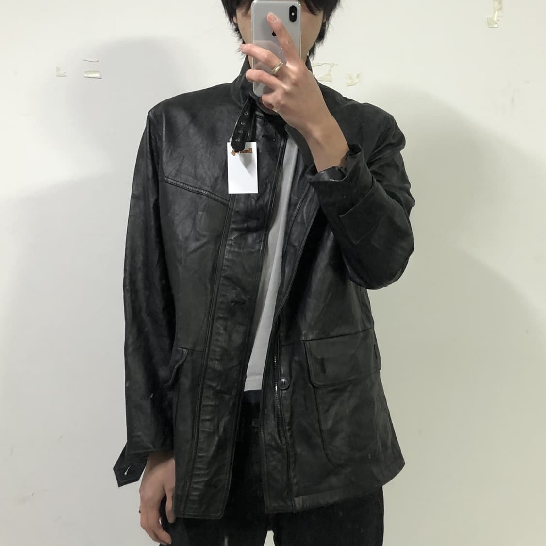 MIERU CONTEMPORARY 재팬 레더자켓  상품이미지3