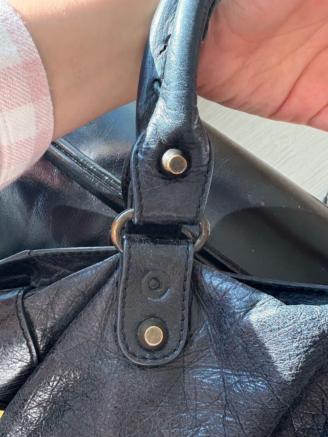 발렌시아가 모터백 시티백 숄더백 상품이미지6