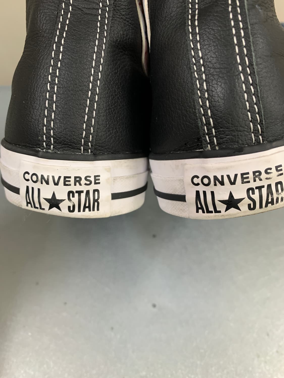 컨버스 올스타 레더 하이 블랙 280 상품이미지10