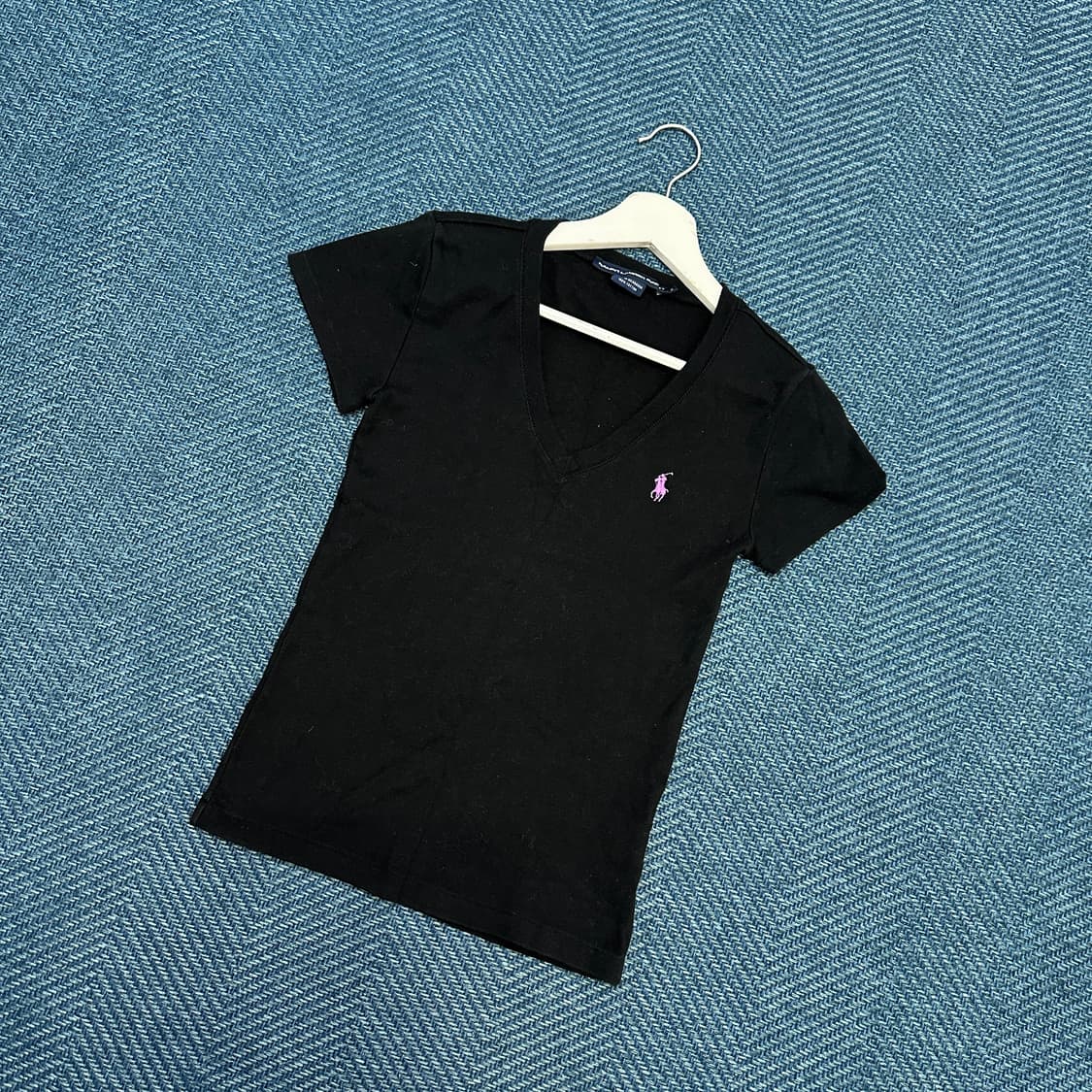 [여성S] 폴로 반팔 니트 상품이미지1