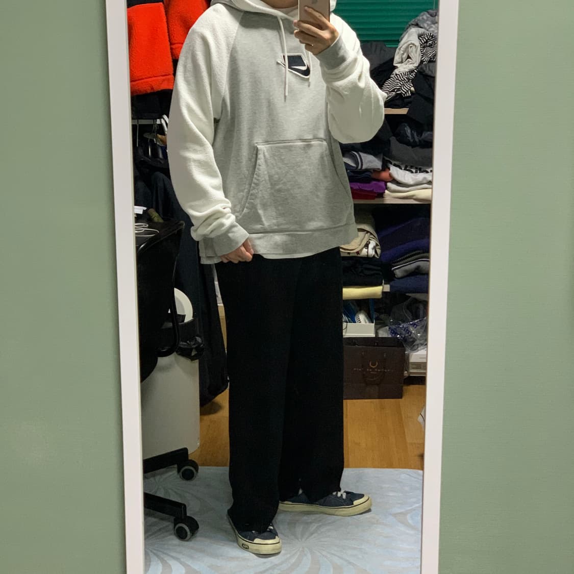 나이키 빅로고 후드티 상품이미지4