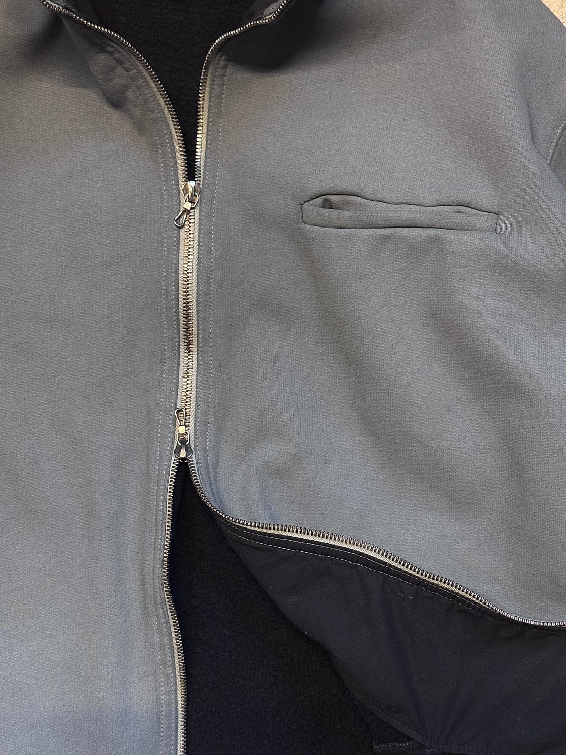 L-XL ) A.P.C HIVER 2000 Moleskin Jacket 상품이미지4