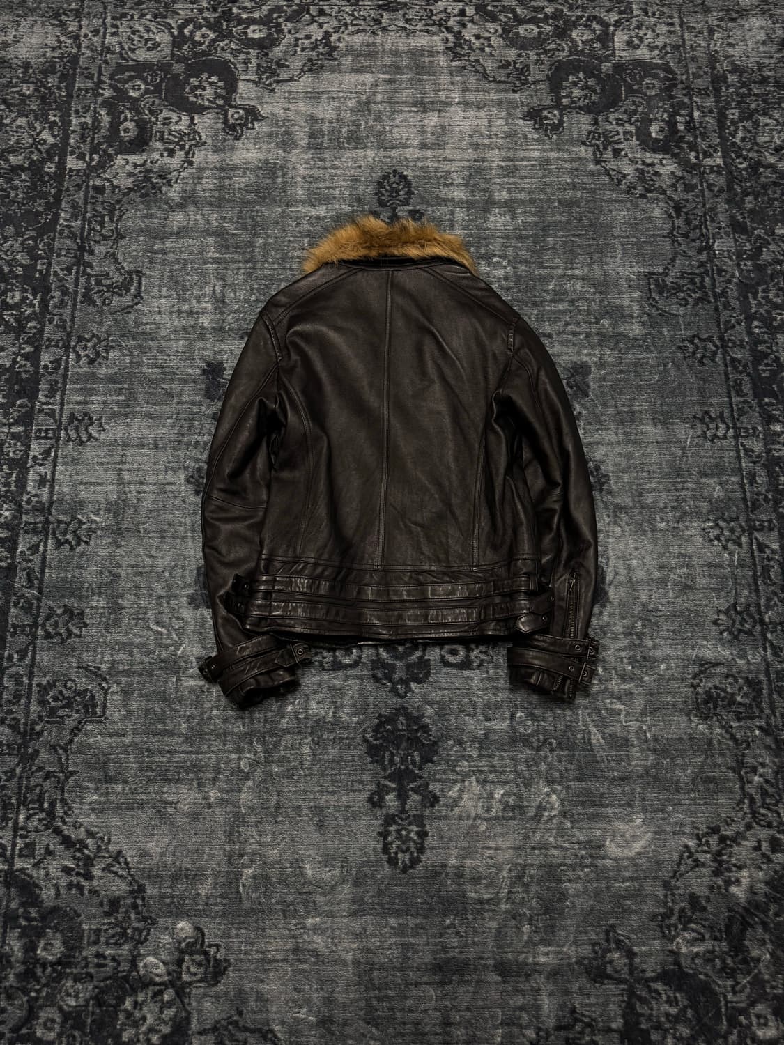 Jackrose 00s vkei trimming fur wolf leat 상품이미지6