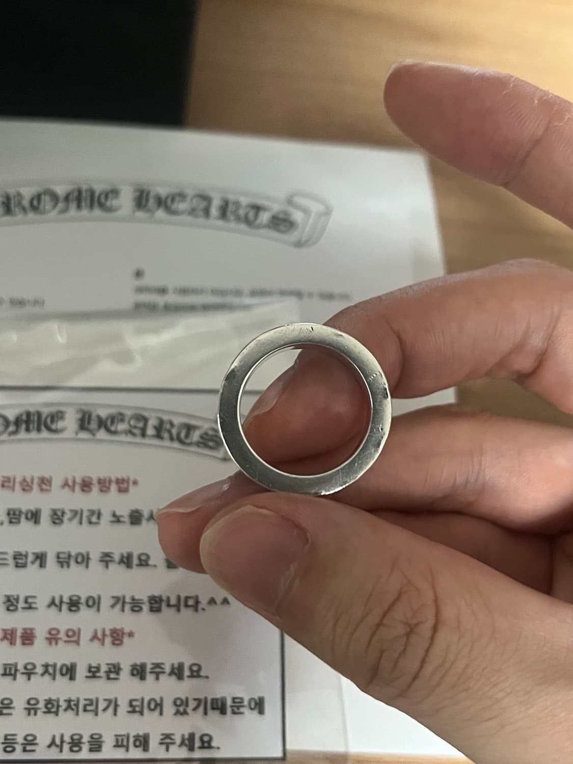 [us6.5] 크롬히츠 포에버링 상품이미지5